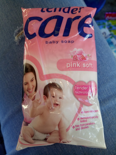 55g Tender Care baby soap pink