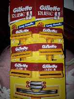 Gillette/Shaver Rubie Yellow