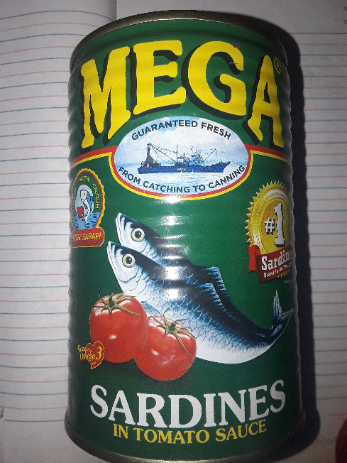 425g Mega Sardines in Tomato Sauce