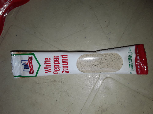 3g White Pepper Ground