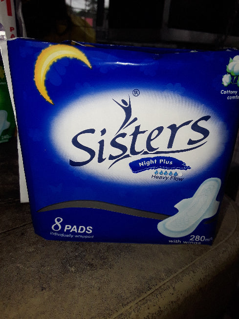 By Pack Sisters/Napkin Night Plus Heavy Flow With Wings