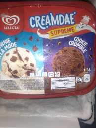 1.3L Selecta Creamdae 2N1 Brownie - Cookie Crumble