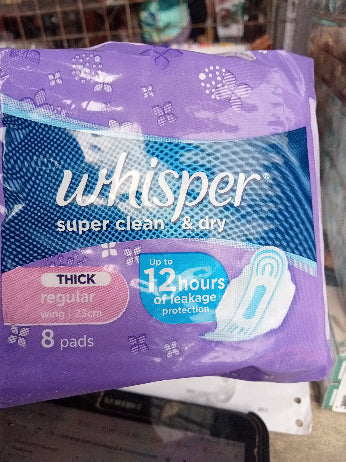 WHISPER Regular WINGS (SUPER CLEAN&DRY)