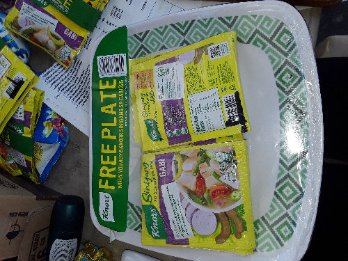 6Pcs 22g Knorr Sinigang Gabi With Free Plate