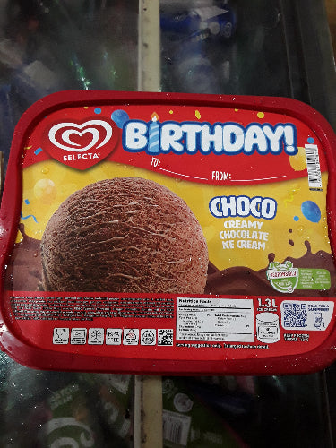 1.3L Selecta Birthday Choco plain