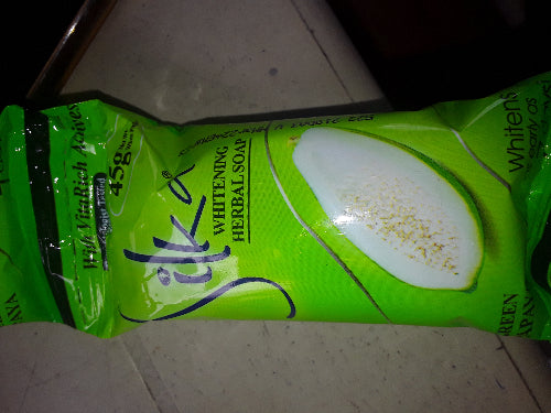 45g Silka Green Papaya Whitening Herbal Soap