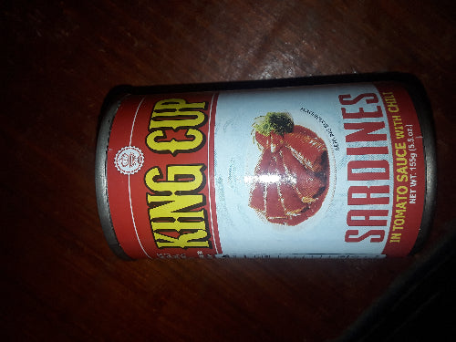 155g King Cup Sardines In Tomato Sauce With Chili