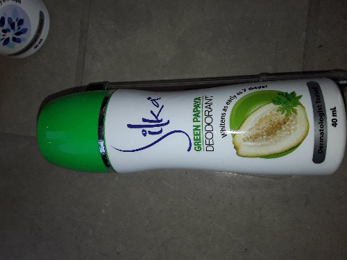 40ml Silka Green Papaya Deodorant