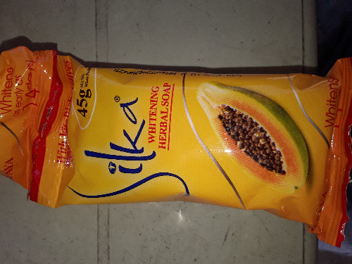45g Silka Whitening Papaya Soap