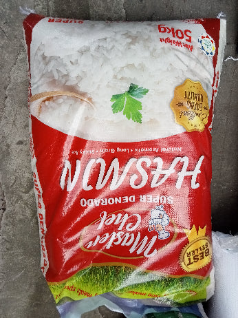 50kg Master chef Dinorado hasmin rice