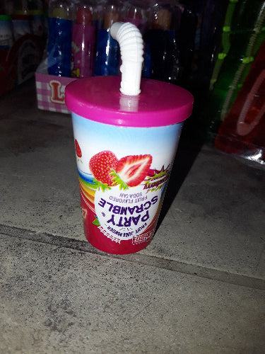 Party Scramble Fruit Flavored Soda Can