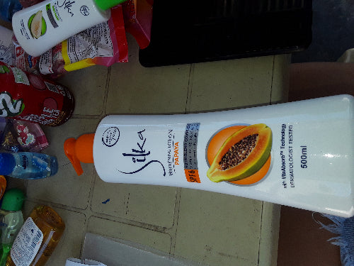 500ml Silka Whitening Lotion Papaya