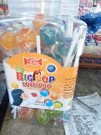 Big pop lollipop