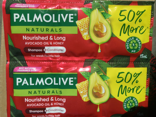 15ml Palmolive Naturals Vibrant Color Shampoo