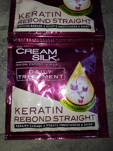 18ml Cream Silk Keratin Rebond Straight