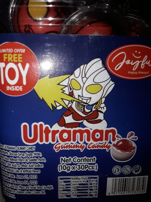 10g Joyful ULTRAMAN Gummy Candy