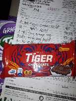 22.8g Tiger Chocolate