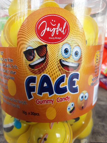 10g Joyful FACE Gummy Candy