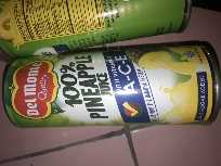 240ml Del Monte Pineapple Juice With Vitamins A-C-E