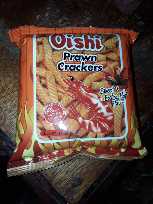 24g Oishi Prawn Crackers Extra Hot