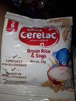 20g Cerelac Brown Rice And Soya