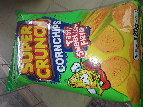 120g Super Crunch CornChips Sweet Corn Flavor