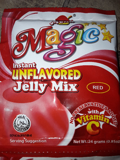 24g Magic Unflavored Jelly Mix Red