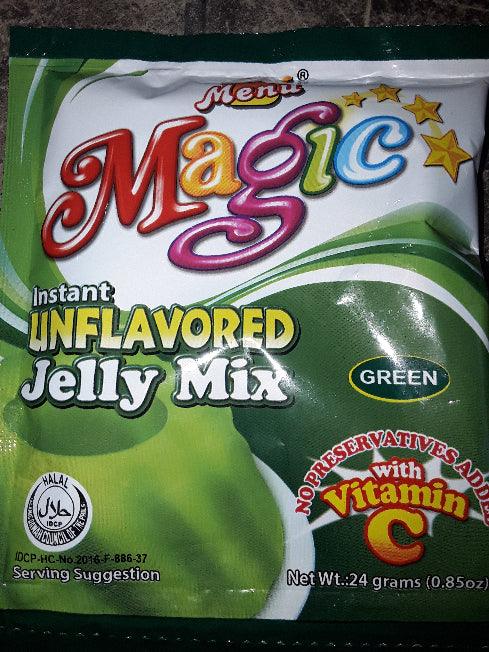 24g Magic Unflavored Jelly Mix Green