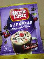 26g Great Taste Supreme Black Forest Latte