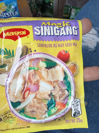 Magic Sinigang sampalok na may Gabi mix