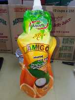 250ml Amigo Orange Juice Drink With Nata De Coco