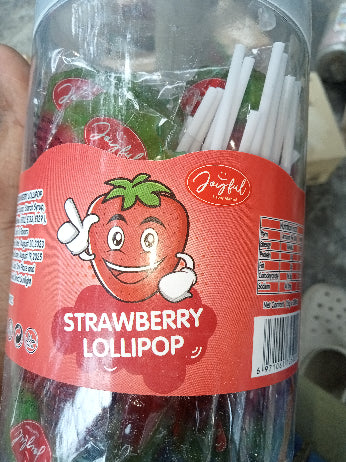 Strawberry lollipop 15g