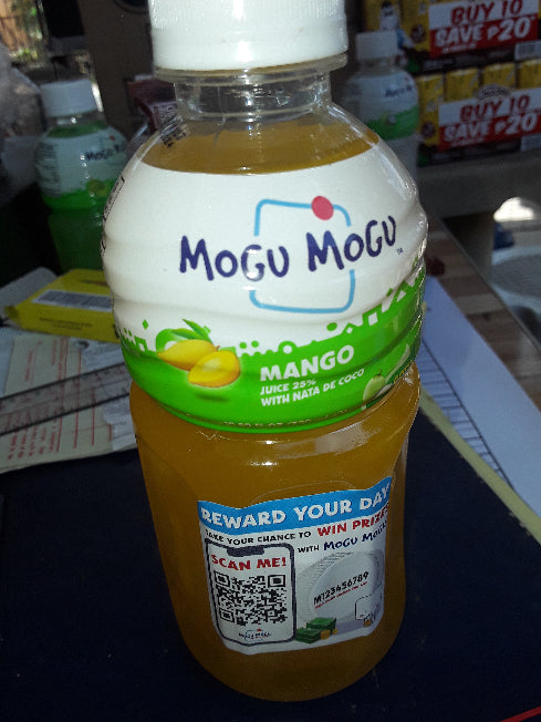 320ml Mogu Mogu Mango with Nata de coco