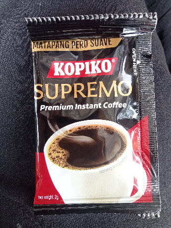 2g Kopiko Supremo Premium Instant Coffee