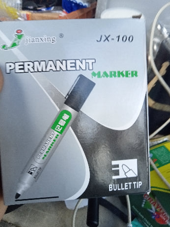 Jianxing Permanent Marker Bullet Tip