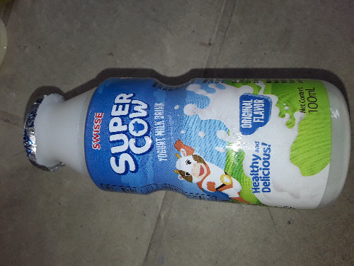 100ml SuperCow Yogurt Milk Drink Original Flavor