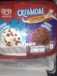 1.3L Selecta Creamdae 2N1 Brownie - Cookie Crumble