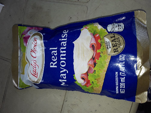 220ml Lady's Choice Real Mayonnaise Pouch