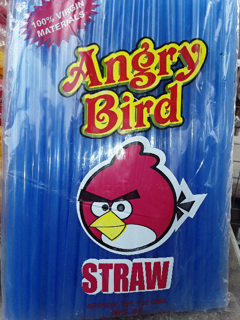 100pcs Angry Bird Drinking Straw