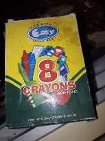 8 Crayons