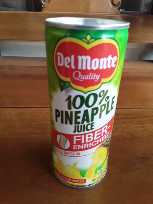 240ml Del Monte Pineapple Juice Fiber