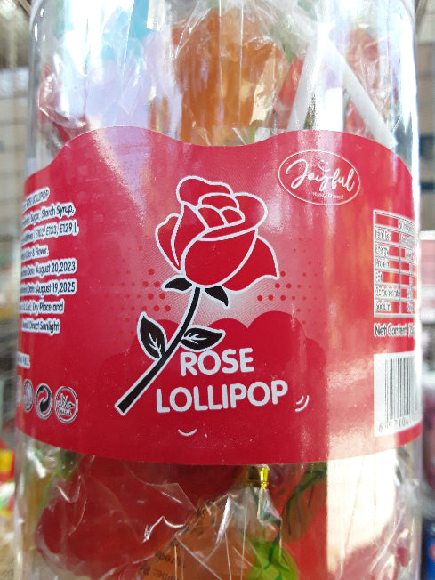 15g Rose Lollipop