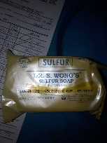 100g Sulfur Soap