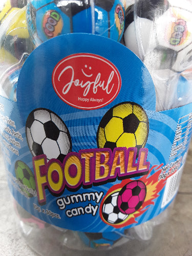 10g Joyful FOOTBALL gummy candy