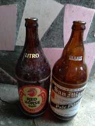 1000ml Bottles San Miguel Beer, Red Horse Beer