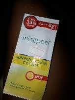 8g Maxipeel Sun Protection