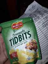 115g Del Monte Pineapple Tidbits