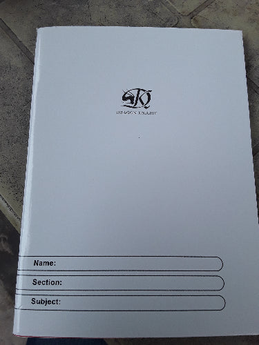 80 Leaves Notebooks Dragon Knight