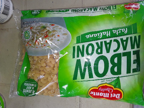 400g Del Monte Elbow Macaroni Pasta Italiana