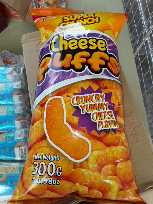 300g Super Crunch Cheese Puffs Cheese Flavor